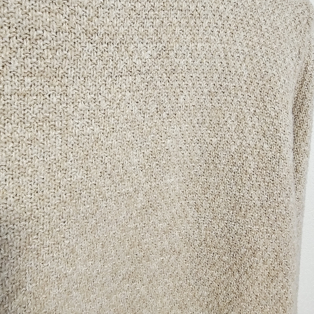 Pink Clover Stitch Fix Tan Crew Neck Sweater Women's Size Large - Picture 5 of 7